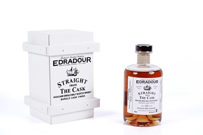Lot 1084 - Edradour 10 Year Old Cask Strength Single Malt Whisky 2002