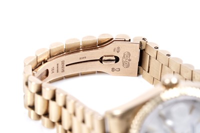 Lot 760 - Rolex Oyster Perpetual Day-Date: an 18ct yellow gold automatic superlative chronometer wristwatch