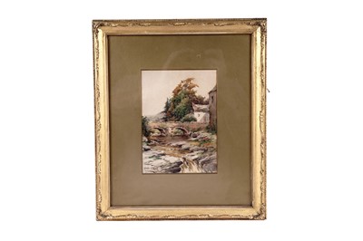 Lot 667 - Harry Sticks - The Bridge, Burtree, Wearhead | watercolour