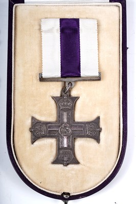 Lot 679 - A First World War Military Cross medal collection