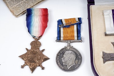 Lot 679 - A First World War Military Cross medal collection