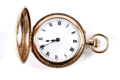 Lot 800 - Vacheron Constantin 18ct yellow gold cased half-hunter fob watch