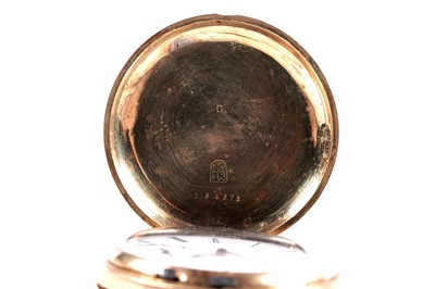 Lot 799 - Charles Louis Faivre, Locle: an 18ct yellow gold cased hunter pocket watch