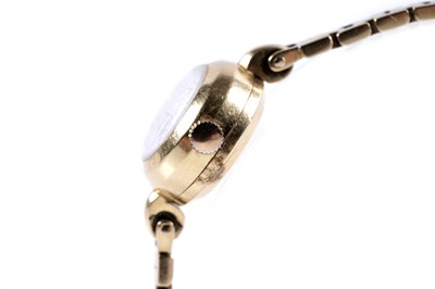 Lot 767 - Omega Ladymatic: an 18ct yellow gold cased lady's cocktail watch