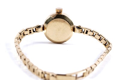 Lot 767 - Omega Ladymatic: an 18ct yellow gold cased lady's cocktail watch
