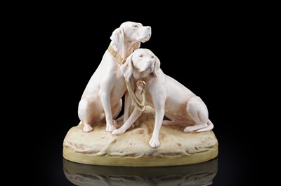 Lot 366 - An early 20th Century porcelain group