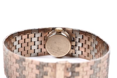 Lot 780 - Bueche Girod: a 9ct yellow, white and rose gold cocktail watch