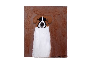 Lot 1501 - Earl Swanigan - Saint Bernard | acrylic