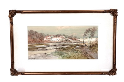 Lot 1671 - Thomas Swift Hutton - Winter and Autumn, Holywell Dene, Seaton Sluice | watercolours