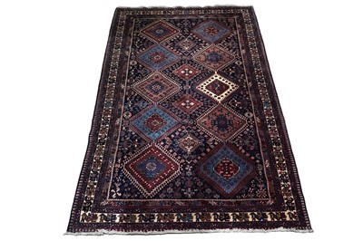 Lot 98 - A mid/late 20th Century hand-woven Yallameh rug