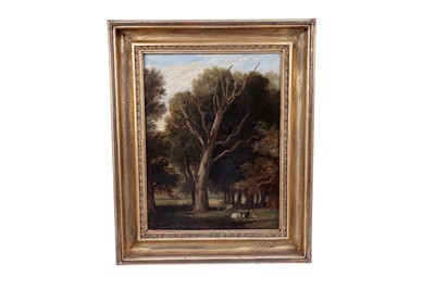 Lot 1576 - H. B. Rigton - Hanging Oak - The Home Park Windsor | oil