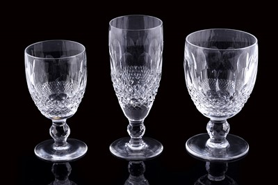 Lot 391 - A collection of Waterford ‘Coleen’ pattern drinking glasses
