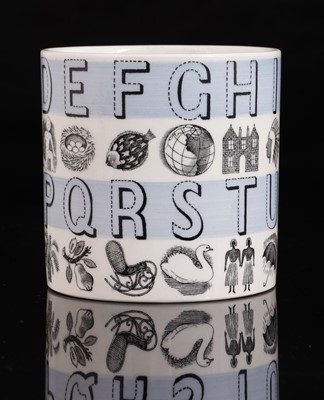 Lot 71 - An Eric Ravilious Wedgwood Alphabet mug