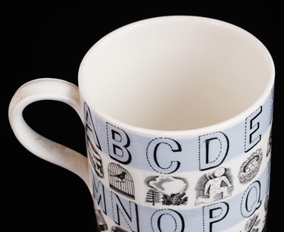Lot 71 - An Eric Ravilious Wedgwood Alphabet mug