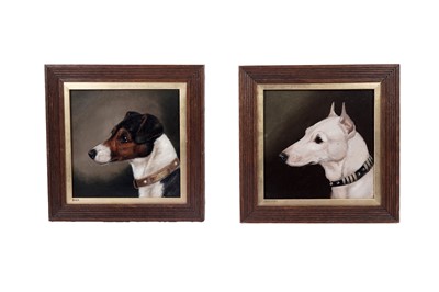 Lot 1500 - Circle of James Arnold Alfred Wheeler - Dick and Bendigo | oil