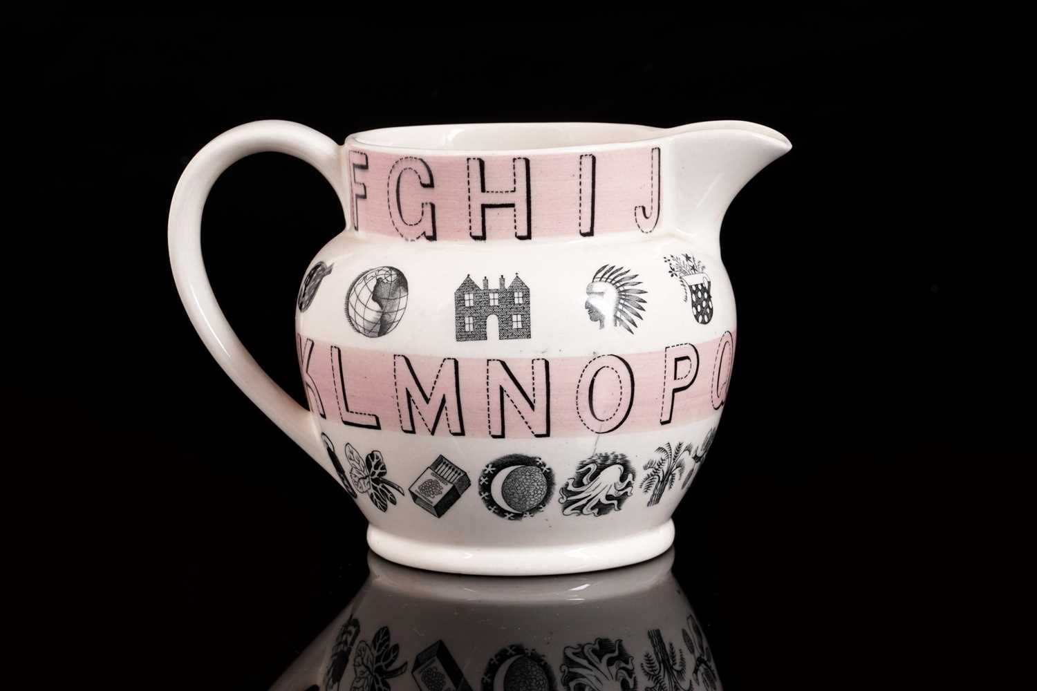 Lot 72 - An Eric Ravilious Alphabet jug