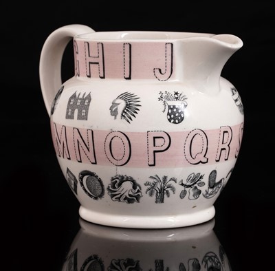 Lot 72 - An Eric Ravilious Alphabet jug