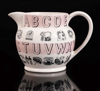 Lot 72 - An Eric Ravilious Alphabet jug