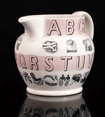 Lot 72 - An Eric Ravilious Alphabet jug
