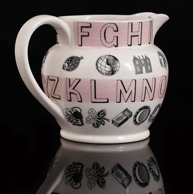 Lot 72 - An Eric Ravilious Alphabet jug