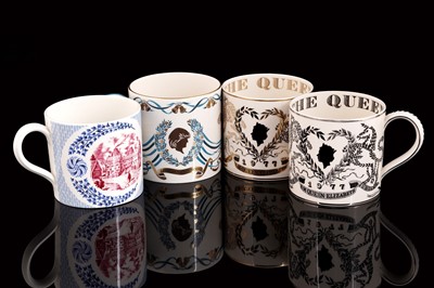 Lot 75 - Richard Guyatt and Robert Gooden Wedgwood mugs