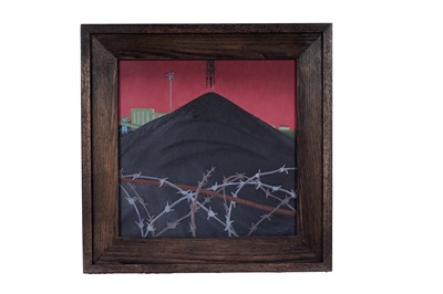 Lot 6 - Janet Buckle - Colliery - Pink Sky | oil