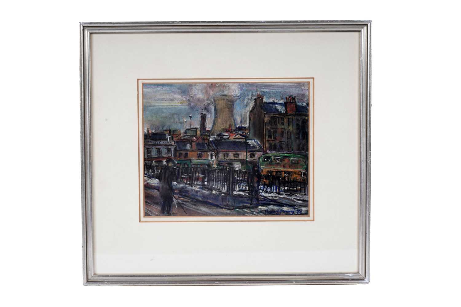 Lot 29 - Anthony Armstrong - Pinkston Cooling Tower, Glasgow | pastel