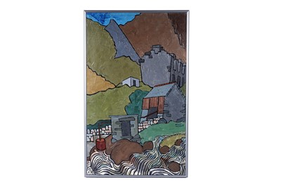 Lot 5 - Dafydd Davies - Mining on a Welsh Hill | oil