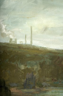 Lot 18 - Marjorie Arnfield - Sea Coal Gatherers, Lowca Beach | oil