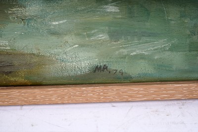 Lot 18 - Marjorie Arnfield - Sea Coal Gatherers, Lowca Beach | oil