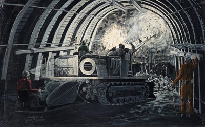 Lot 22 - William H.C. Grant - Cutting Down | oil