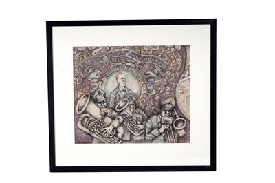 Lot 39 - Olly Burton - The Lambton Banner | watercolour