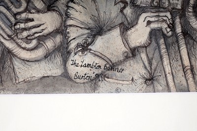 Lot 39 - Olly Burton - The Lambton Banner | watercolour