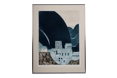 Lot 95 - John Brunsden - Welsh Mining landscapes | aquatint