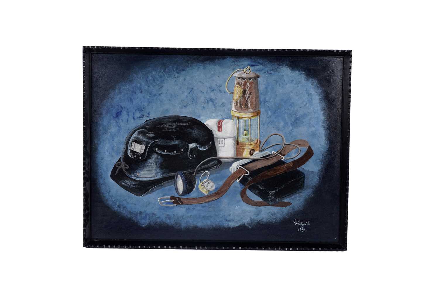 Lot 4 - C. E. Westgarth - The Life Savers | oil