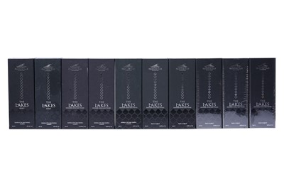 Lot 1056 - The Lakes Founders' Club Limited Edition Single Malt Whisky 10 bottle set