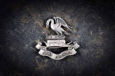 Lot 687 - First World War period Liverpool Pals silver cap badge