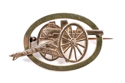 Lot 574 - First World War period gold sweetheart brooch