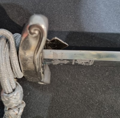 Lot 1183 - A rare German Third Reich TENO (Technische Nothilfe) Leaders dress dagger