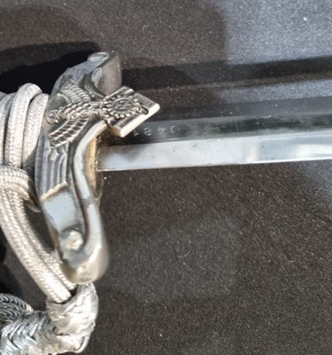 Lot 1183 - A rare German Third Reich TENO (Technische Nothilfe) Leaders dress dagger
