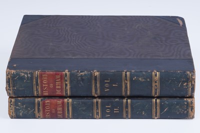 Lot 53 - Two volumes of View Of The County Palatine Of Durham | 1834