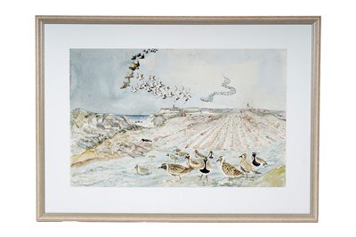 Lot 85 - 20th Century Danish School - Murmurings and Migration | watercolour