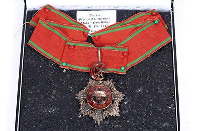 Lot 672 - Turkey, Ottoman Empire: Order of Medjidie, Class 3 Commander's neck badge