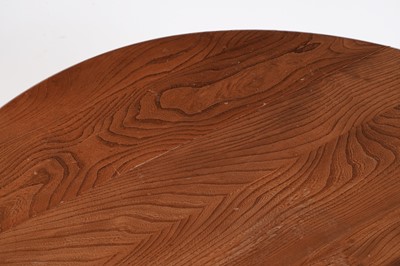 Lot 22 - Luciani Ercol for Ercol: a model ‘284’ dropleaf table; and four model ‘400’ dining chairs