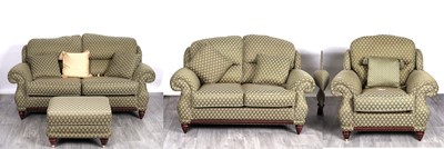 Lot 57 - A four-piece suite