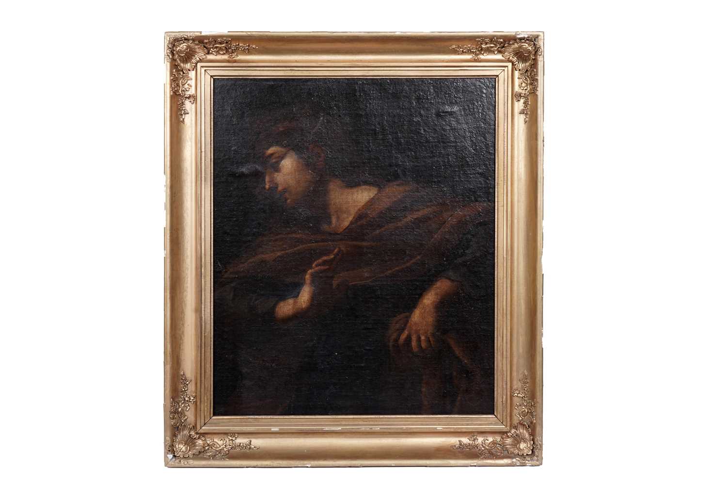 Lot 220 - 17th Century Continental School - Study of a gentleman wearing a crown | oil