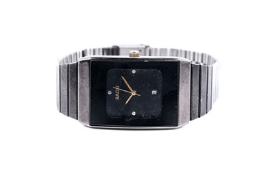 Lot 402 - A Rado stainless steel wristwatch