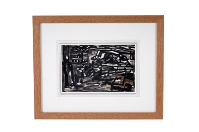 Lot 30 - David Smith - A miner crawling | ink