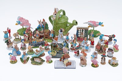 Lot 308 - A collection of Enesco ‘Beatrix Potter’ figurines