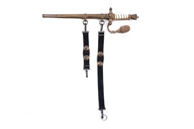 Lot 1191 - A German Second World War Kriegsmarine dress dagger